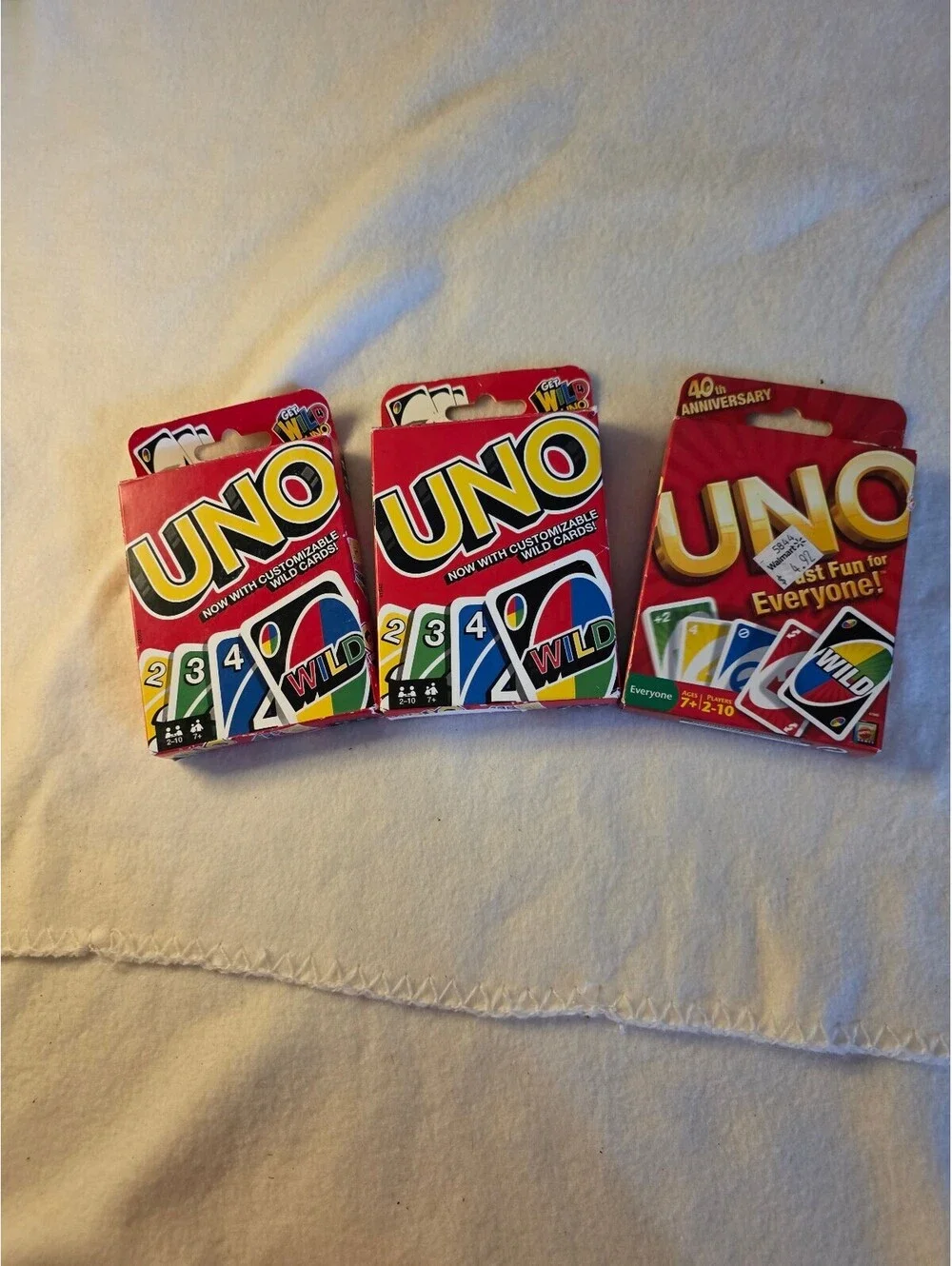 3 Incomplete UNO Card Decks Mixed Cards Craft Supply Junk Journal Collage Lot